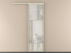 Перегородка Мозаик вдоль стены 1 створка