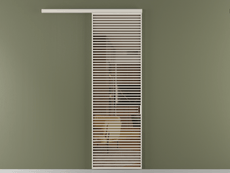 Перегородка Formato вдоль стены 1 створка