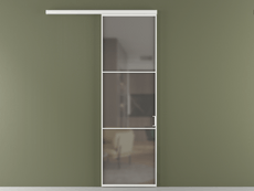 Перегородка Формато вдоль стены 1 створка