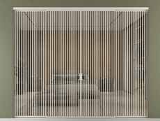 Перегородка Формато внутри проёма 4 створки