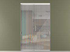 Перегородка Формато внутри проёма 2 створки