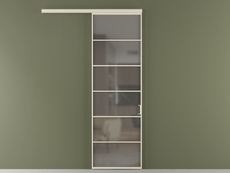 Перегородка Formato вдоль стены 1 створка