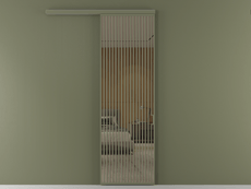 Перегородка Formato вдоль стены 1 створка