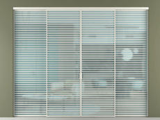 Перегородка Формато внутри проёма 4 створки