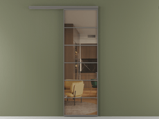 Перегородка Formato вдоль стены 1 створка