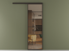 Перегородка Формато вдоль стены 1 створка