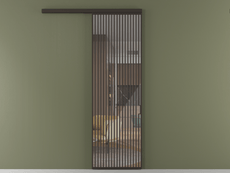 Перегородка Формато вдоль стены 1 створка