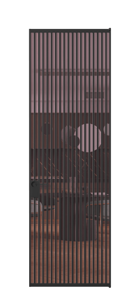 Межкомнатная дверь АЛПЛ040.07 ПРОЗ РОЗ ЧЕР. Цвет Алюминий Черный. Материал Алюминий. Коллекция Формато. Фото. Дверь межкомнатная АЛПЛ040.07 ПРОЗ РОЗ ЧЕР. Цвет Алюминий Черный. Материал Алюминий. Коллекция Формато. Картинка.