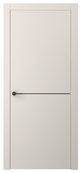Дверь межкомнатная АКП 4207 ПЭТБ. Цвет ПЭТ тёплый-белый. Материал ПЭТ. Коллекция Фридом. Картинка.