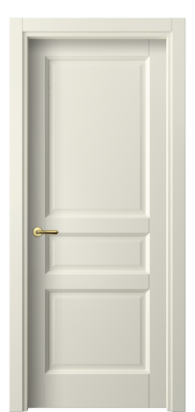 Дверь межкомнатная 1431 ММБ. Цвет Матовый молочно-белый. Материал Гладкая эмаль. Коллекция Галант. Картинка.