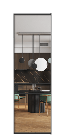 Межкомнатная дверь АЛПЛ040.02 Crystalvision ЧЕР. Цвет Алюминий Черный. Материал Алюминий. Коллекция Формато. Фото. Дверь межкомнатная АЛПЛ040.02 Crystalvision ЧЕР. Цвет Алюминий Черный. Материал Алюминий. Коллекция Формато. Картинка.