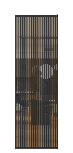 Межкомнатная дверь АЛПЛ040.07 ПРОЗ ОРАНЖ ЧЕР. Цвет Алюминий Черный. Материал Алюминий. Коллекция Формато. Фото. Дверь межкомнатная АЛПЛ040.07 ПРОЗ ОРАНЖ ЧЕР. Цвет Алюминий Черный. Материал Алюминий. Коллекция Формато. Картинка.