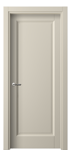 Дверь межкомнатная 1401 ПЭСБ. Цвет ПЭТ светло-бежевый. Материал ПЭТ. Коллекция Галант. Картинка.