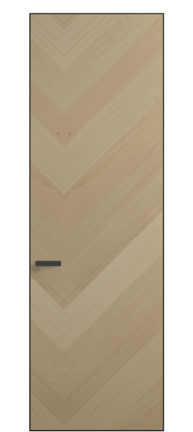 Дверь межкомнатная 0201 ЭВБМ Эвкалипт бежевый матовый. Цвет Эвкалипт бежевый матовый. Материал Шпон эвкалипта НатурВуд. Коллекция Рифт. Картинка.