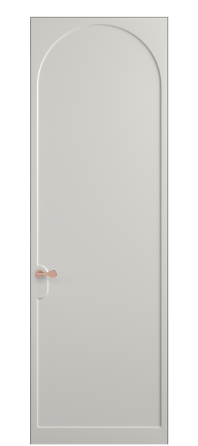 Дверь межкомнатная 7503 МСР. Цвет Матовый серый. Материал Гладкая эмаль. Коллекция Софтформ. Картинка.