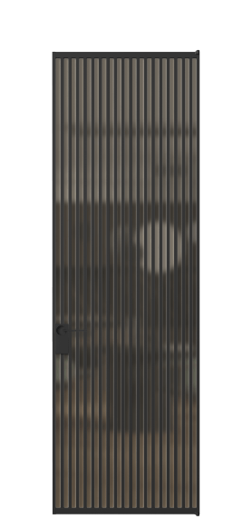 Межкомнатная дверь АЛПЛ040.07 Бронза сатин триплекс ЧЕР. Цвет Алюминий Черный. Материал Алюминий. Коллекция Формато. Фото. Дверь межкомнатная АЛПЛ040.07 Бронза сатин триплекс ЧЕР. Цвет Алюминий Черный. Материал Алюминий. Коллекция Формато. Картинка.