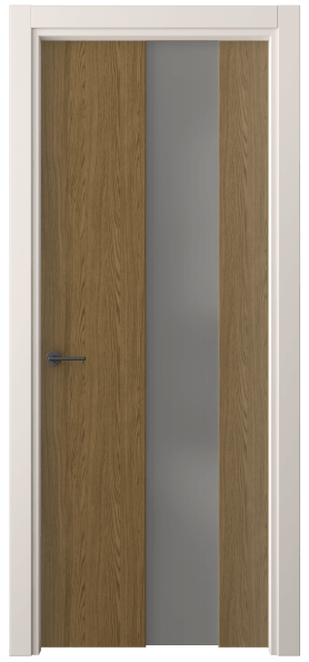 Дверь межкомнатная 4226 ТФД СЕР САТ. Цвет Торфяной дуб. Материал Ламинатин. Коллекция Фридом. Картинка.