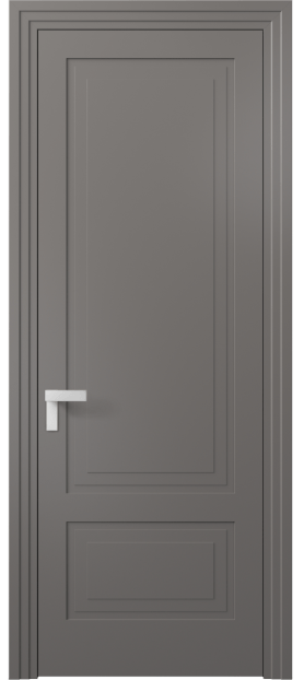 Межкомнатная дверь АКП 8341 МКЛС Матовый классический серый. Цвет Матовый классический серый. Материал Гладкая эмаль. Коллекция Рокка. Фото. Дверь межкомнатная АКП 8341 МКЛС Матовый классический серый. Цвет Матовый классический серый. Материал Гладкая эмаль. Коллекция Рокка. Картинка.